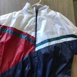 Wilson windbreaker jacket